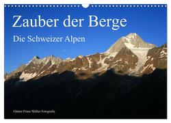 Zauber der Berge. Die Schweizer Alpen (Wandkalender 2024 DIN A3 quer), CALVENDO Monatskalender von Franz Müller Fotografie,  Günter