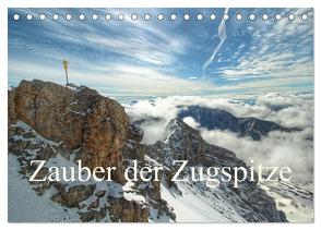 Zauber der Zugspitze (Tischkalender 2024 DIN A5 quer), CALVENDO Monatskalender von Wirges,  Christine