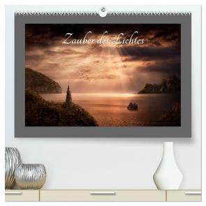 Zauber des Lichtes (hochwertiger Premium Wandkalender 2024 DIN A2 quer), Kunstdruck in Hochglanz von Wunderlich,  Simone