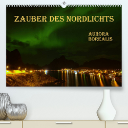 Zauber des Nordlichts – Aurora borealis (Premium, hochwertiger DIN A2 Wandkalender 2023, Kunstdruck in Hochglanz) von GUGIGEI