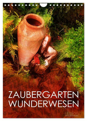 ZAUBERGARTEN WUNDERWESEN (Wandkalender 2024 DIN A4 hoch), CALVENDO Monatskalender von Allgaier (ullision),  Ulrich