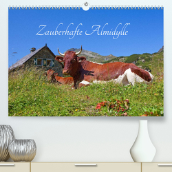 Zauberhafte AlmidylleAT-Version (Premium, hochwertiger DIN A2 Wandkalender 2023, Kunstdruck in Hochglanz) von Kramer,  Christa