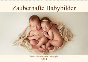 Zauberhafte Babybilder (Wandkalender 2023 DIN A2 quer) von Felke,  Sandra