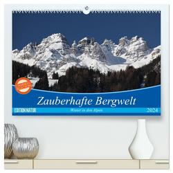 Zauberhafte Bergwelt (hochwertiger Premium Wandkalender 2024 DIN A2 quer), Kunstdruck in Hochglanz von Deter,  Thomas