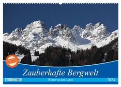 Zauberhafte Bergwelt (Wandkalender 2024 DIN A2 quer), CALVENDO Monatskalender von Deter,  Thomas