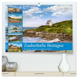 Zauberhafte Bretagne (hochwertiger Premium Wandkalender 2024 DIN A2 quer), Kunstdruck in Hochglanz von Ziemer,  Astrid