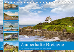 Zauberhafte Bretagne (Tischkalender 2023 DIN A5 quer) von Ziemer,  Astrid