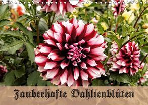 Zauberhafte Dahlienblüten (Wandkalender 2018 DIN A4 quer) von Schneller,  Helmut