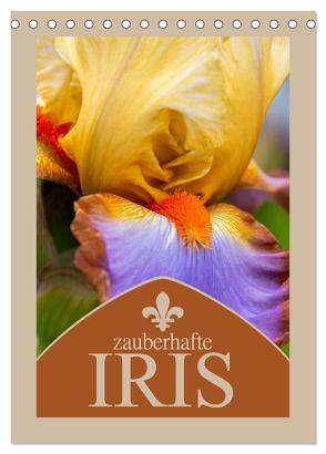 Zauberhafte Iris (Tischkalender 2024 DIN A5 hoch), CALVENDO Monatskalender von Gierok,  Steffen