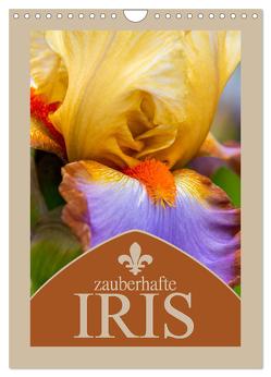 Zauberhafte Iris (Wandkalender 2024 DIN A4 hoch), CALVENDO Monatskalender von Gierok,  Steffen
