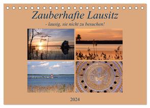 Zauberhafte Lausitz (Tischkalender 2024 DIN A5 quer), CALVENDO Monatskalender von Thauwald,  Pia