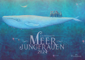 Zauberhafte Meerjungfrauen: Kalender 2024 von Suits,  Karolina, Zinko,  Galia