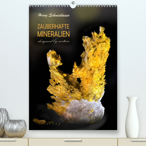 ZAUBERHAFTE MINERALIEN designed by nature (Premium, hochwertiger DIN A2 Wandkalender 2023, Kunstdruck in Hochglanz) von Schmidbauer,  Heinz