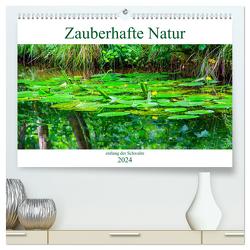 Zauberhafte Natur entlang der Schwalm (hochwertiger Premium Wandkalender 2024 DIN A2 quer), Kunstdruck in Hochglanz von Schwarze,  Nina
