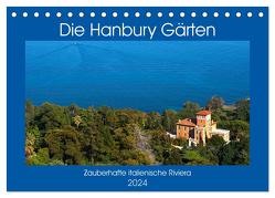 Zauberhafte Riviera – Die Hanbury Gärten (Tischkalender 2024 DIN A5 quer), CALVENDO Monatskalender von Zillich,  Bernd
