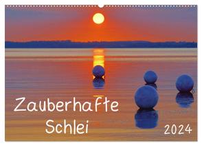 Zauberhafte Schlei (Wandkalender 2024 DIN A2 quer), CALVENDO Monatskalender von Goldhamer,  Karl
