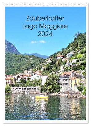 Zauberhafter Lago Maggiore (Wandkalender 2024 DIN A3 hoch), CALVENDO Monatskalender von Konkel,  Christine