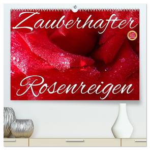 Zauberhafter Rosenreigen (hochwertiger Premium Wandkalender 2024 DIN A2 quer), Kunstdruck in Hochglanz von Cross,  Martina