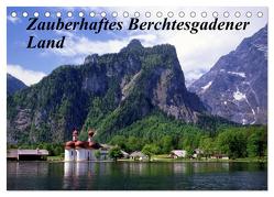 Zauberhaftes Berchtesgadener Land (Tischkalender 2024 DIN A5 quer), CALVENDO Monatskalender von Reupert,  Lothar
