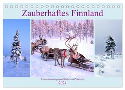 Zauberhaftes Finnland (Tischkalender 2024 DIN A5 quer), CALVENDO Monatskalender von GUGIGEI,  GUGIGEI