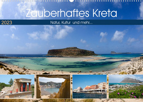 Zauberhaftes Kreta (Wandkalender 2023 DIN A2 quer) von Scholz,  Frauke