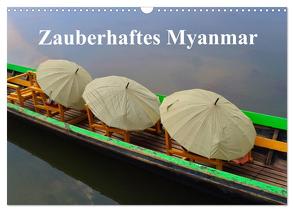 Zauberhaftes Myanmar (Wandkalender 2024 DIN A3 quer), CALVENDO Monatskalender von Freitag,  Luana