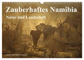 Zauberhaftes Namibia – Natur und Landschaft (Wandkalender 2024 DIN A3 quer), CALVENDO Monatskalender von Franz Müller Fotografie,  Günter
