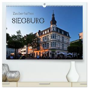 Zauberhaftes SIEGBURG (hochwertiger Premium Wandkalender 2024 DIN A2 quer), Kunstdruck in Hochglanz von boeTtchEr,  U