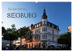 Zauberhaftes SIEGBURG (Wandkalender 2024 DIN A2 quer), CALVENDO Monatskalender von boeTtchEr,  U