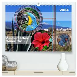 Zauberhaftes Teneriffa (hochwertiger Premium Wandkalender 2024 DIN A2 quer), Kunstdruck in Hochglanz von Kleemann,  Claudia