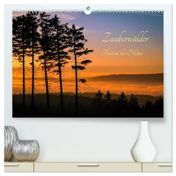 Zauberwälder – Flüstern der Natur (hochwertiger Premium Wandkalender 2024 DIN A2 quer), Kunstdruck in Hochglanz von Pi,  Dora