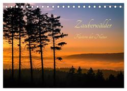 Zauberwälder – Flüstern der Natur (Tischkalender 2024 DIN A5 quer), CALVENDO Monatskalender von Pi,  Dora