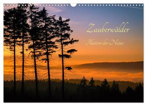 Zauberwälder – Flüstern der Natur (Wandkalender 2024 DIN A3 quer), CALVENDO Monatskalender von Pi,  Dora