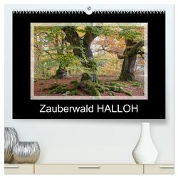 Zauberwald HALLOH (hochwertiger Premium Wandkalender 2024 DIN A2 quer), Kunstdruck in Hochglanz von Maurer,  Marion