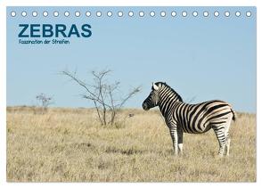 Zebras – Faszination der Streifen (Tischkalender 2024 DIN A5 quer), CALVENDO Monatskalender von Krebs,  Thomas