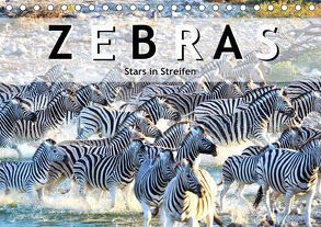 Zebras, Stars in Streifen (Tischkalender 2019 DIN A5 quer) von Styppa,  Robert
