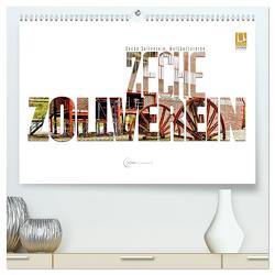 Zeche Zollverein. Weltkulturerbe. (hochwertiger Premium Wandkalender 2024 DIN A2 quer), Kunstdruck in Hochglanz von morgenstern,  arne