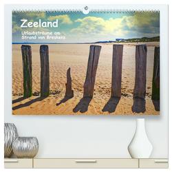 Zeeland – Urlaubsträume am Strand von Breskens (hochwertiger Premium Wandkalender 2024 DIN A2 quer), Kunstdruck in Hochglanz von Böck,  Herbert