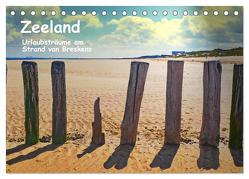 Zeeland – Urlaubsträume am Strand von Breskens (Tischkalender 2024 DIN A5 quer), CALVENDO Monatskalender von Böck,  Herbert