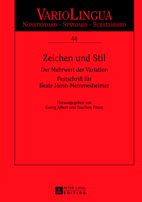 Zeichen und Stil von Albert,  Georg, Franz,  Joachim