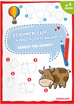 Zeichnen für Kindergartenkinder. Schritt für Schritt von Schwendemann,  Nadja