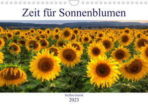 Zeit für Sonnenblumen (Wandkalender 2023 DIN A4 quer) von Gierok,  Steffen