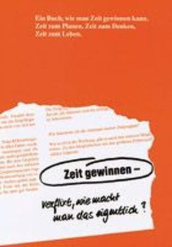 Zeit gewinnen – verflixt, wie macht man das eigentlich? von Dorn,  Wolfgang