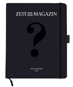 ZEIT Magazin Rätsel Kalenderbuch A4 Kalender 2020 von Heye