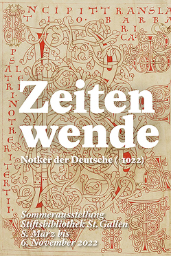 Zeitenwende – Notker der Deutsche († 1022) von Nievergelt,  Andreas