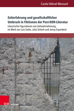 Zeiterfahrung und gesellschaftlicher Umbruch in Fiktionen der Post-DDR-Literatur von Hähnel-Mesnard,  Carola