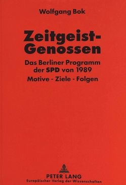 Zeitgeist-Genossen von Bok,  Wolfgang