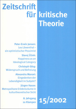 Zeitschrift für kritische Theorie / Zeitschrift für kritische Theorie, Heft 15 von Bock,  Wolfgang, Krämer,  Sven, Schweppenhäuser,  Gerhard