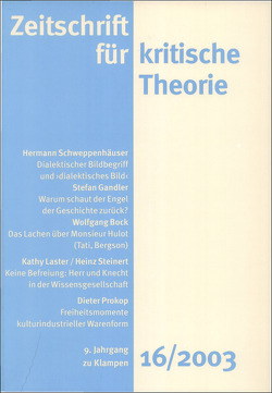 Zeitschrift für kritische Theorie / Zeitschrift für kritische Theorie, Heft 16 von Bock,  Wolfgang, Krämer,  Sven, Schweppenhäuser,  Gerhard
