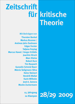 Zeitschrift für kritische Theorie / Zeitschrift für kritische Theorie, Heft 28/29 von Bock,  Wolfgang, Krämer,  Sven, Schweppenhäuser,  Gerhard